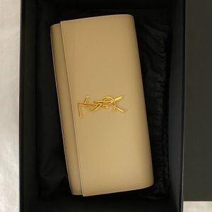 YSL Monogram Clutch